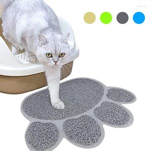 Cat Beds Pet Litter Mat Anti-slip Leak-proof PVC Print Accessories