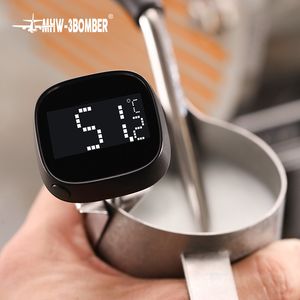 Coffee Tea Tools MHW 3BOMBER Instant Read Digital Thermometer Pot Food Thermometers for Cooking BBQ Camping Barista Kitchen Accessories 230505