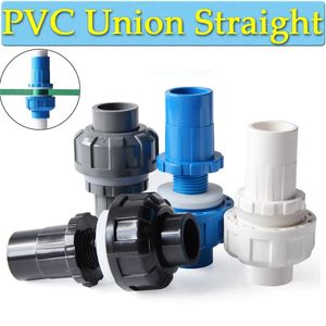 Tanks 5Pcs 20 25 32 40 50mm PVC Pipe Connector Fish Tank Drainage Unoin Aquarium Water Supply Pipe Joints Garden Irrigation Fittings