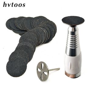 Gwóźdź Art Art Whoodhoos 100pcs Wymagany papier szlifierski z dyskem 25 mm pedicure Papup Papup Akcesoria Salon Foot Calllue Tool 230505