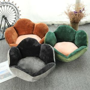 Mattor Pet Bed Cat Bed For Small Dog Soft Cotton Velvet Thicken Flower Paw Bed Green Pinnk Gray Chihuahua Bekväm kattbädd