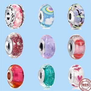 925 Аксессуары из шармовых бусинок подходят для ювелирных украшений Pandora Charms