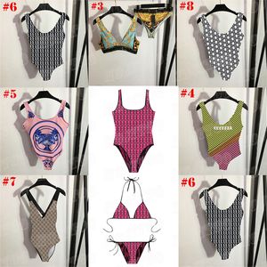 Designer Bikinis Woman Swimwear Letter Print Swimsuits Summer Beach Luxury Bathing Suits 17 Styles