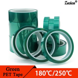 Adhesive Tapes High Temperature Green PET Film Tape for PCB Solder Assembly and Plating Shield Insulation Heat Resistant Shielding Tapes 230504