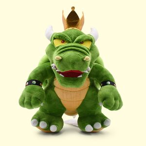 Partihandel Mary Series King Bowser Green Devil Bowser Fire Dragon Plush Toy Children's Game Playmate