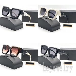 Schwarze Designer-Sonnenbrillen symbolisieren Herrenbrillen Acetat UVA UVB schützen Dreieck Metallelement Schattierungen Punk Luxus-Sonnenbrille Verlaufslinse PJ062 F23