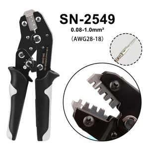 Tang SN2549 Ratcheting Crimping Plier for PH2.0/XH2.54/2.54/2.8/3.0/3.96/4.8/KF2510/JST Terminal Dupont Connectors Crimper Tool