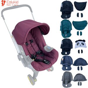 Barnvagnsdelar tillbehör colu barnvagn tillbehör sittdyna kudde byte satser regn täcker solskade insekt netto ryggsäckväska för doona bilstolvagn 230506
