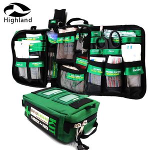 Bolsas ao ar livre 165 peças de resgate de emergência kit de socorro de primeiros socorros para o local de trabalho ao ar livre viagens de bagagem de carro kits de sobrevivência 230505