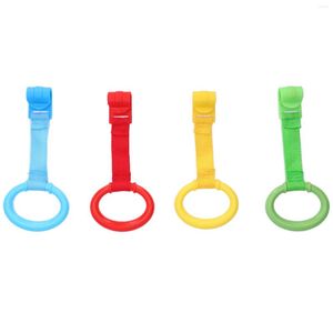 Borse portaoggetti Baby Pull Up Rings Bar per neonati Colori diversi per famiglie Presepi Toddler