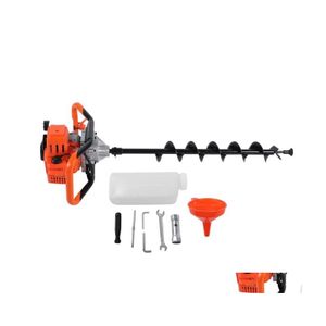 Set di utensili manuali professionali Petrol Earth 520 Auger Post Hole Diggers Borer Fence Ground Drill Piantare Hine 3 Bit Agrictural Drop D Dhcfg