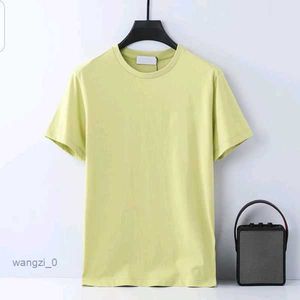 T-shirt da uomo S-001 20ss Top Quality Primavera Estate T-shirt a maniche corte allentata Donna Solid 220504 7 TZ4V