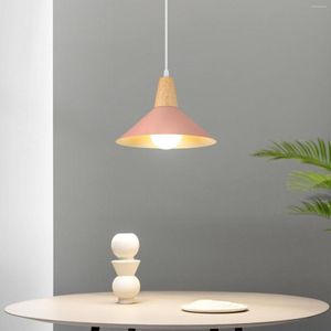 Hängslampor modern macaron lampa led hängande upphängning levande studie bar matsal sängen sovrum belysning dekoration möbler