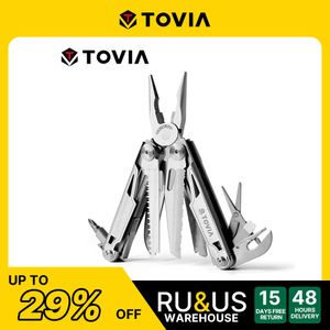 Tang TOVIA 14 in 1 Multitool Pliers Camping Folding Knife Tool Outdoor Multi Plier Wire Stripper Stainless Steel Hunting Knife Tool