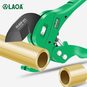 Schaar LAOA Tagliatubi professionale in alluminio PE PVC 36mm 42mm Lama Sk5 Forbici a cricchetto PPR Tubo a taglio rapido Prodotto a Taiwan in Cina