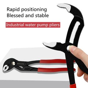 Tang Multifunction Water Pump Pliers Plumbing Combination Tool Ratchet Quickly Universal Wrench Pliers Adjustable Water Pipe Pliers