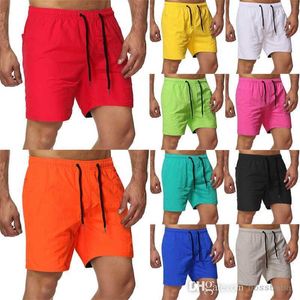 Einzelhandel plus Größe 3xl 4xl 5xl 2023 Männer Kleidung Designer Shorts schnell trocknende feste Strandhose männliche Sport- und Fitness-Mehrfarbenhose