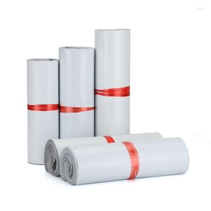 Storage Bags 10pcs/Lots White Courier Bag Express Envelope Mail Mailing Self Adhesive Seal Plastic Packaging Pouch