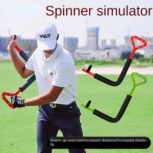 Andra golfprodukter rotationsträning spinner swing tränare korrekt fel förbättrar inomhusplan rörelse korrigerare förbättrar avstånd 230505