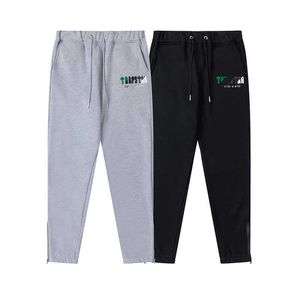 Designer-Kleidungs-beiläufige Hose Trapstar Herbst / Winter Neue Schutzhose bestickter Plüsch verdickte Männer-Frauen-Sport-beiläufige Hosen-Jogger-Hose zum Verkauf