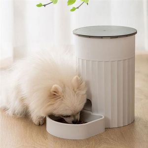 Matning 3L Automatisk husdjursmatare Smart WiFi -kontroll eller knappt torrmatdispenser för hundkatter Timer Bowl Auto Dog Cat Feeding Supplies