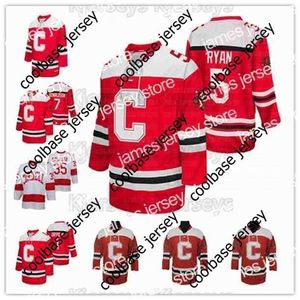 O hóquei da faculdade usa thr personalizado Cornell Big Red NCAA College Hockey Jersey 14 Ebel-riley-Nax 1 Ken-Dryden 28 Brenden-Locke 7 Cam-Donaldson