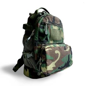 Stuff Sacks 3D Four Cluster Tactical Attack Backpack Men'S Military Fan Outdoor Special Combat Camp Mountaineering Travel Computer Bag 230505