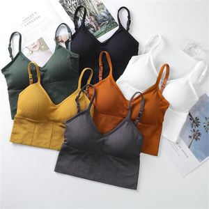 Abito da yoga 2023 Sport senza cuciture Confortevole lingerie da donna Donna scollo a U Sexy bellissimo reggiseno posteriore avvolgente Seno per ragazze Canotta fitness