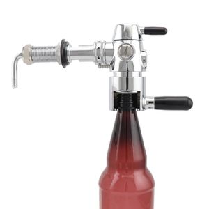 Making Homebrew PET Beer Bottle Filler Defoaming Tap Remove Foam Bottle Filling Machine