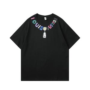 T-shirt 2men i wysokiej klasy koszulki dla kobiet Krótki sen Sen Sen Summer Outdoor Fashion Casual T-shirt wydrukowane czystymi bawełnionymi literami. Rozmiar M-3XLQ50