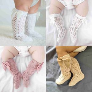 3st Girls Knee High Socking Soft Children New Kids Socks Cute Bow Knot Baby Princess Toddler Leg Warmers Party Gift