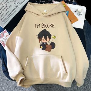 Anime Bungou Stray Dog Hoodie Dazai Osamu Sweatshirt Women Mens Hoodies Streetwear Harajuku Survetement Homme Winter Coat 26 Women's & Sweat