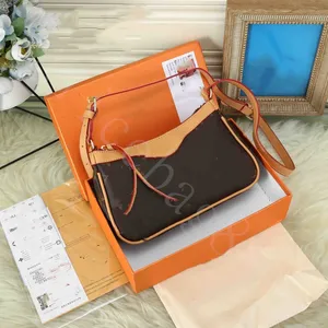 Цветочные сумки на плечах дизайнерские классические пакеты для женщин сумочка печатные издания на молнии застежки молнии с оригинальными коробками и сумкой для пыли и счетом на сету.