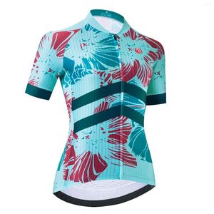 Racing Jacken 2023 Pro Team Radtrikot Damen Sommer Kurzarm Race Fit MTB Bike Shirt Hombre Lightweight Road