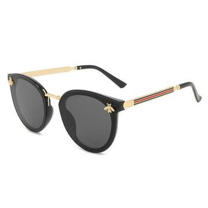 Óculos de sol 2021 New Shades Yiwu Lady Bee Designer Famous Brands Brands Luxo Mulher Sunglasses Trendy