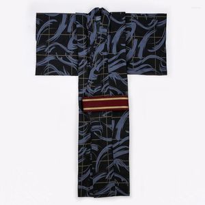 Etniska kläder vintage män kimono yukata mantel klänning traditionell samurai kimonos kläder klär klassiska cosplay kostymer japan scen show