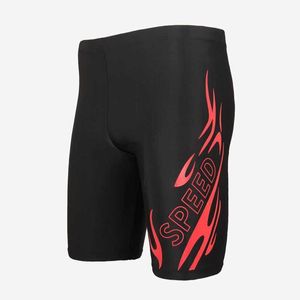 Men's swimwear Swim Trunks Waterproof Quick Dry Bathing Suit Man Diving Long Swimsuit Boxer Briefs Gay Beach Shorts Wear P230506