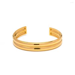 Braccialetto Youthway 316 in acciaio inossidabile doppio esagerato braccialetto gioielli impermeabili per le donne regalo del partito 2023