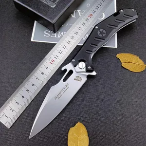 Faca dobrável HOKC Mangust 2C Knife D2 Mancha Stain Blade Camping Tactical Hunting Caminhadas Tactical Knives EDC Tools