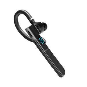 Yeni Sesli Kontrollü İş Bluetooth Kulaklık X6 Ultra Uzun Bekleme Kulak Tek Kulak Dijital Ekran Kulaklık