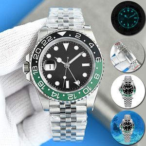 Relógio masculino GMT com mostrador dourado u1 designer automático safira 904L relógio esportivo de aço inoxidável luminoso Montre De Luxe root beer Luxo RELÓGIO dhgate relógios