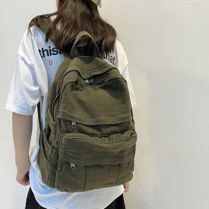 Sporttaschen Laptop-Rucksack aus Segeltuch für Reisen, Handgepäck, Schultasche, strapazierfähiger Wanderrucksack, Notebook-Tagesrucksack, Vintage-Outdoor-Sportrucksack G230506