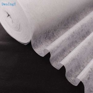 Fabric Dwaingy single side adhesive fabric diy accessories cloth patchwork lining white 50cm x 100cm P230506