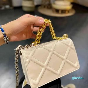 Designer-Shoulder väskor Kvinnor Lady Chain Wallet Leather Shopping Pillow Clutch Bag Flap Hand Crossbody Messenger 2023