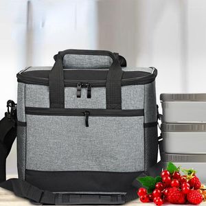 Storage Bags Portable Outdoor Picnic Insulation Bag Large-capacity Fresh Thermal Cooler Fashion Lunch