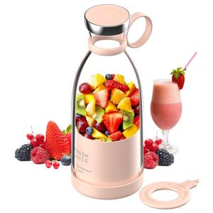 Processorer nyaste bärbar mixer elektrisk juicer mixer flaska usb mini frukt mixers juicer cup trådlös mixer mjölkshake juice maskin