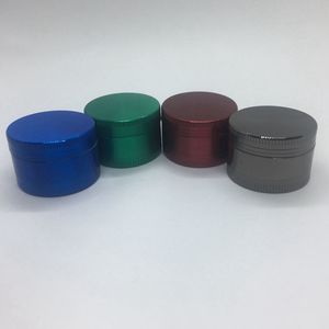 Neueste Mini Bunte Rauchen Zinklegierung 30 MM Trockenkräuter Tabak Grind Spice Miller Grinder Crusher Grinding Gehackte Hand Muller Tragbare Handpfeifen Zigarettenspitze