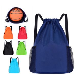 Sport Sports Bags Men's Travel Large Drawstring Shoulder Women's Football Basketball Female Fiess Gym Backpacks for Training G230506