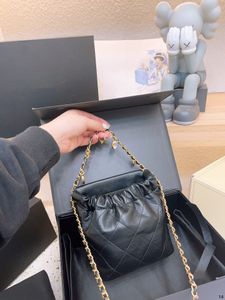 NOWOŚĆ BAGS 7A Kobiety Mini Kanał Zakupów Projektantka torebka na ramię skórzana torebka sprzęgła Lady Crossbody Sezon jest najpopularniejszą mini -jednorazową torbą