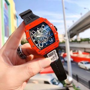 Richard's Mille Watches Amazing Wrist Sıcak Satış Mekanik KV Fabrikası RM35-02 Sıcak Satış Binası Boş Boş Hem Erkekler hem de Rakish Lüks Tasarımcı 51